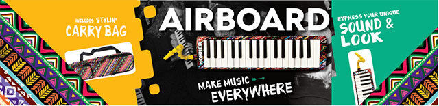 Hohner Airboard 37-Key Melodica with Padded Travel Bag and BlowFlow Mouthpiece — view 3