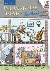 Practice Time Notebook by Oxford University Press - 40 Pages, Manuscript, for Recording Practice Notes and Music Writing