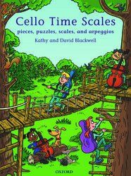 Cello Time Scales by David Blackwell & Kathy Blackwell, 32 Pages, Cello Solo, Oxford University Press, ABRSM Grades 1 & 2 — view 2