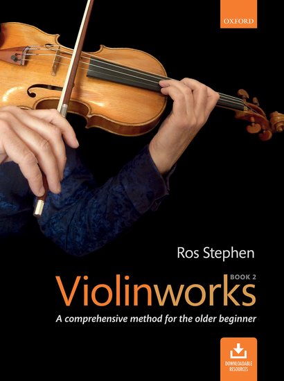 Violinworks Book 2 with CD - Violin Technique Guide and Repertoire