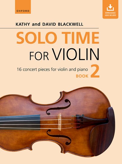 Solo Time Book 2 - Violin/OLA by Blackwell Oxford 9780193404786