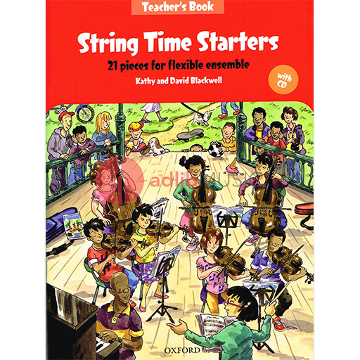 String Time Starters Teacher Guide/Score/CD by Blackwell Oxford 9780193411630 — view 2