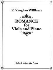 Vaughan Williams - Romance for Viola and Piano Accompaniment - Oxford 9780193592711