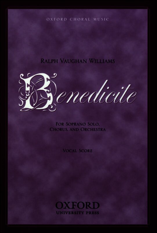 Vaughan Williams - Benedicite Vocal Score Softcover Book