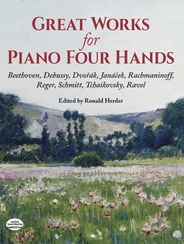 Great Works for Piano Four Hands - 42 Selected Pieces for Piano Duet by Dover Publications, 224 Pages