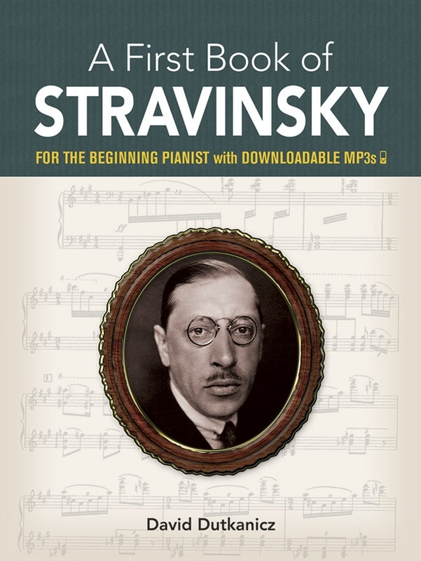 A First Book Of Stravinsky For Beginning Pianists Bk/Ola Softcover Book (Piano)
