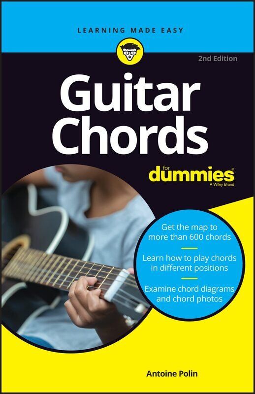 Guitar Chords for Dummies 2nd Edition, 384 Pages, John Wiley & Sons