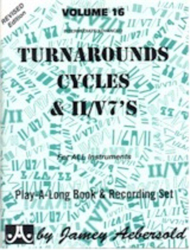 Turnarounds, Cycles & II/V7s - Volume 16 by Jamey Aebersold