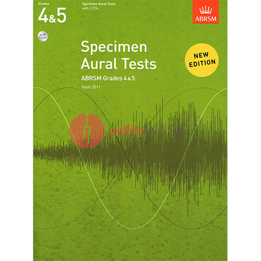 ABRSM Specimen Aural Tests Grade 4-5 Book with CD — view 2
