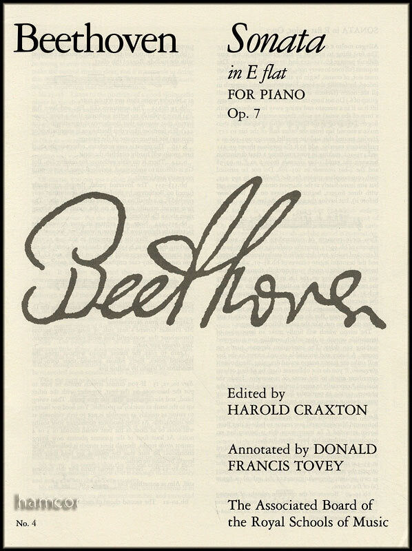 Sonata in Eb major, Op. 7 - Ludwig van Beethoven - Piano Sheet Music