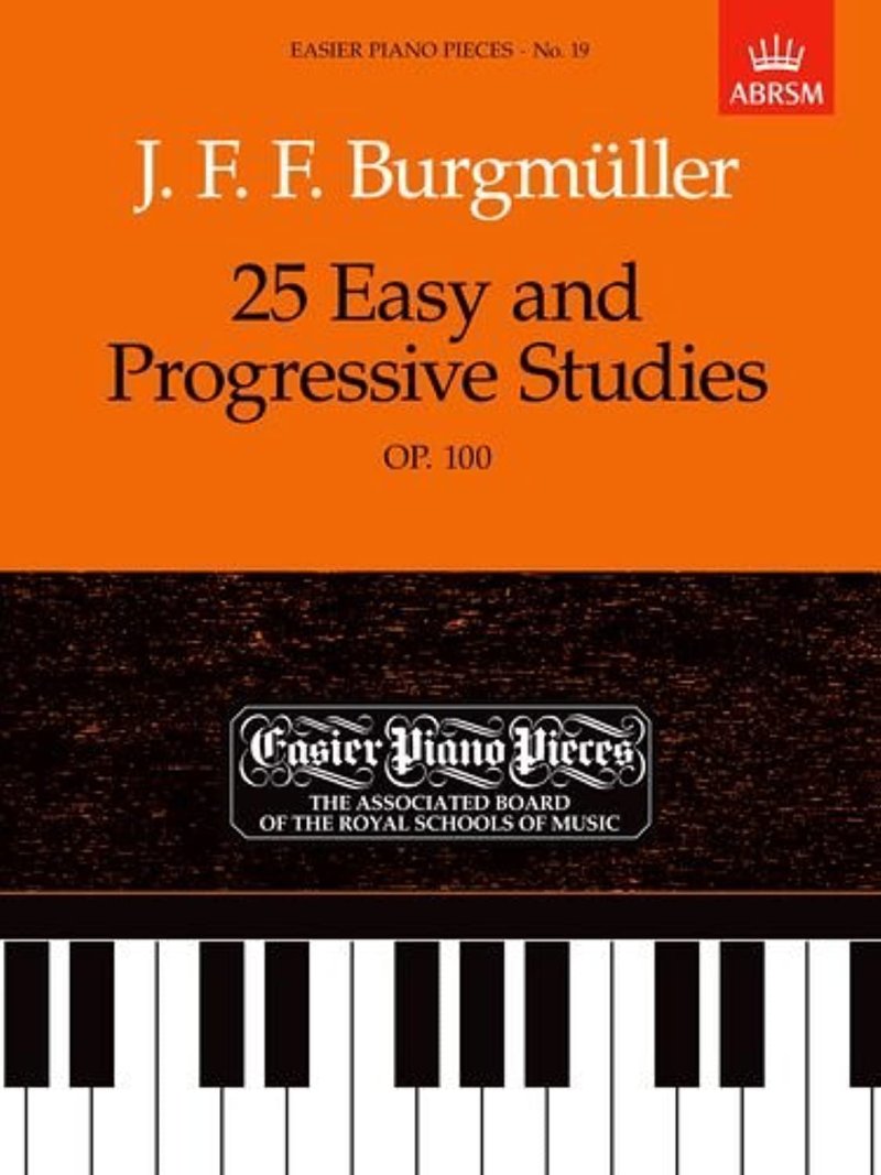 Burgmuller - 25 Progressive Studies Op 100 Ed Jones (ABRSM)