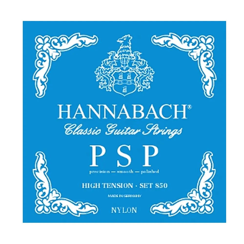 Hannabach Classical 850PSP Precision Smooth Polished High Tension Guitar Strings Set
