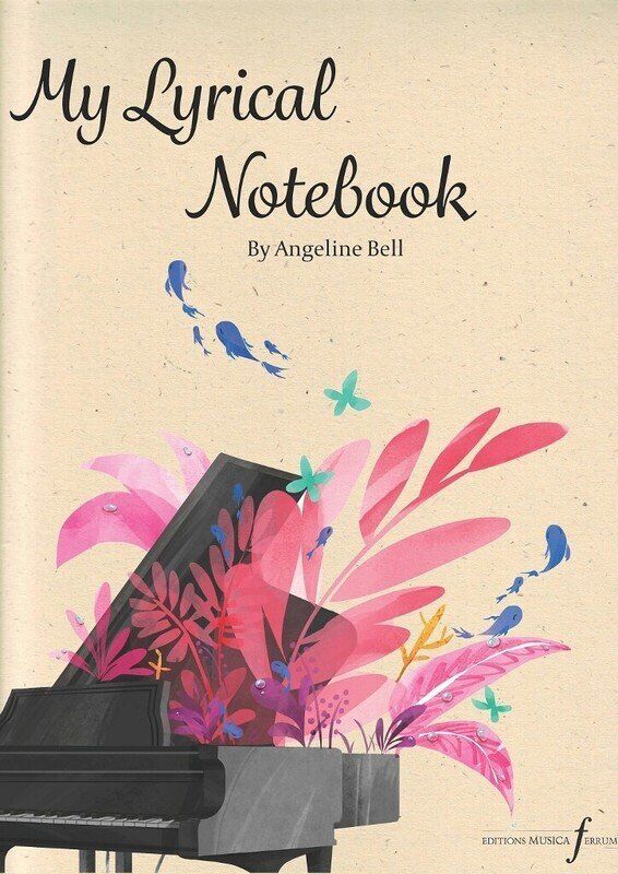Bell My Quirky Notebook for Piano - 20 Lyrical Pieces for Intermediate Pianists, 48 Pages, Solo Piano, Musica Ferrum