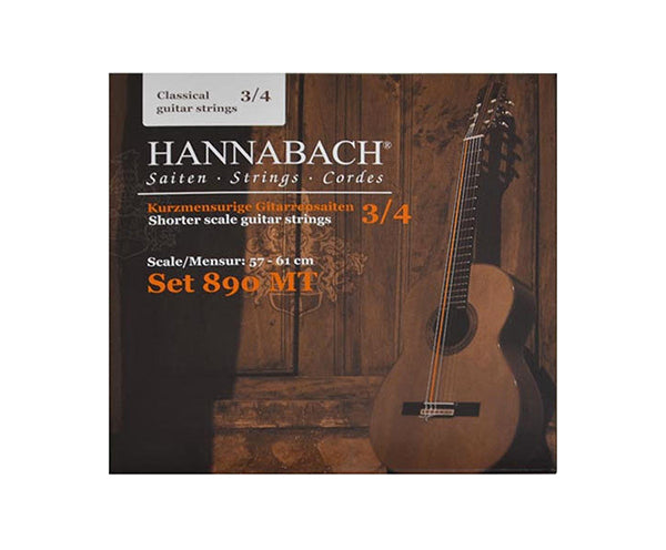 Hannabach Classical Kinder Set-3/4 Size 890 Black
