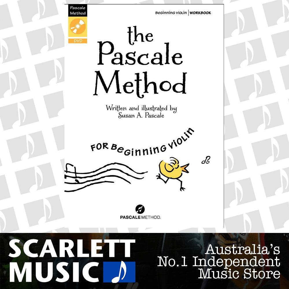 Pascale Method Beginning Violin Workbook Book/DVD — view 2