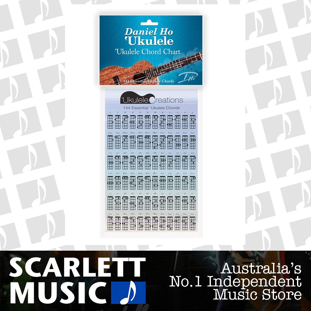 Daniel Ho Ukulele Chord Chart — view 2