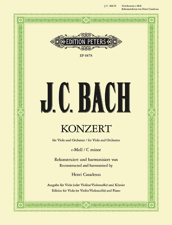 Concerto C Min Vlc Piano Or Viola Piano Book/CD (Softcover Book/CD)