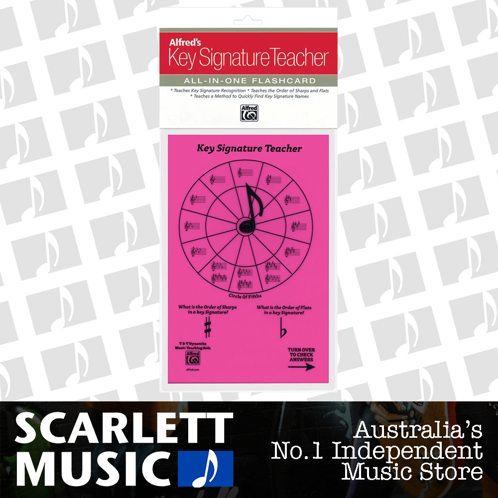 Alfreds Key Signature Teacher All In One Flashcard — view 2