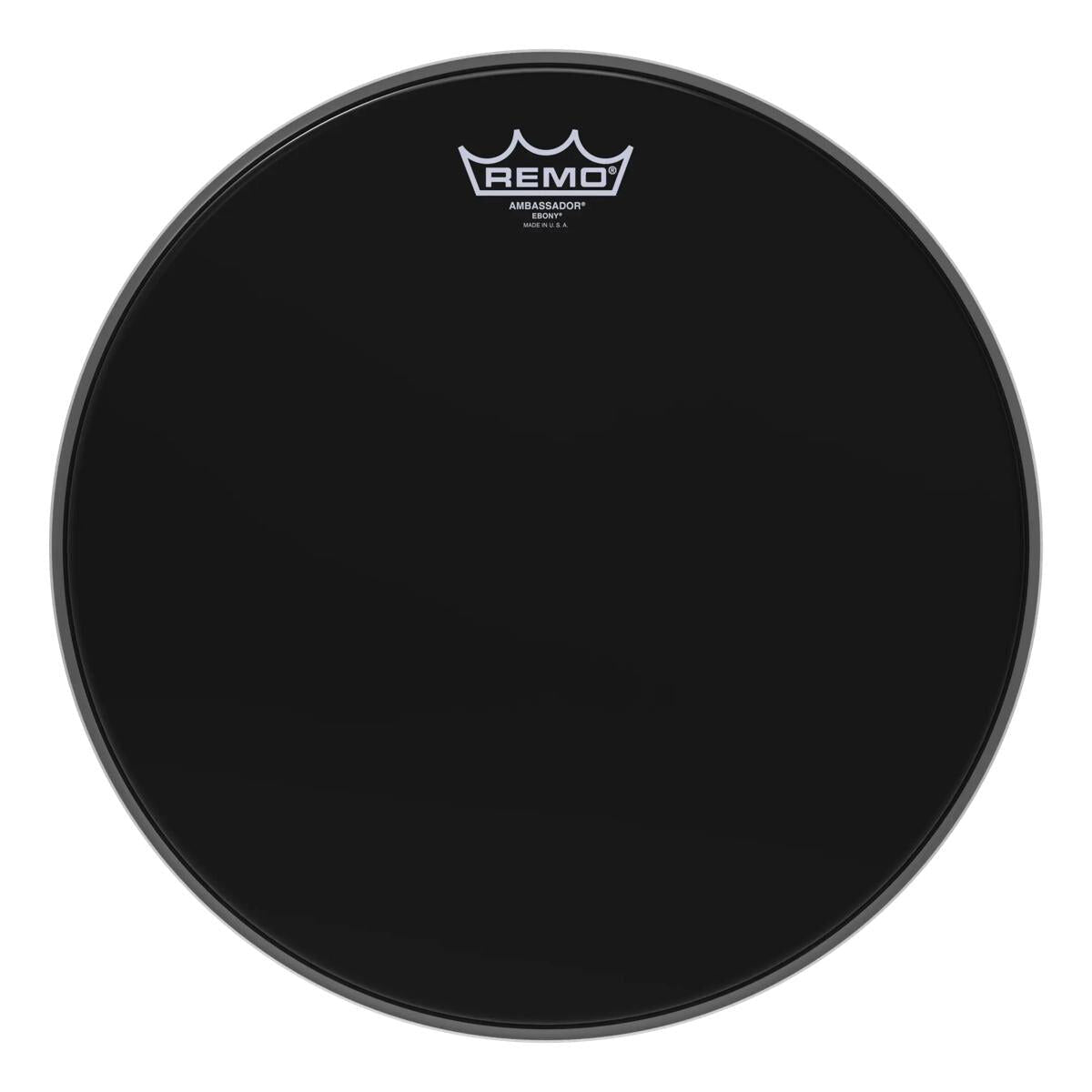 Remo Ambassador Starfire Chrome 10" Drumhead - 1-Ply 12-Mil Laminated Film, Snare & Tom Use, Reflective Finish — view 2