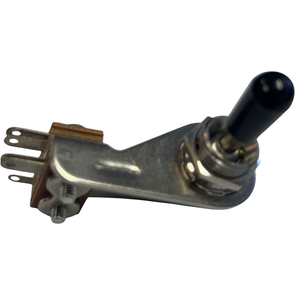 Gotoh 3-Way Toggle Switch with Black Knob for LP-Style Guitars — view 3