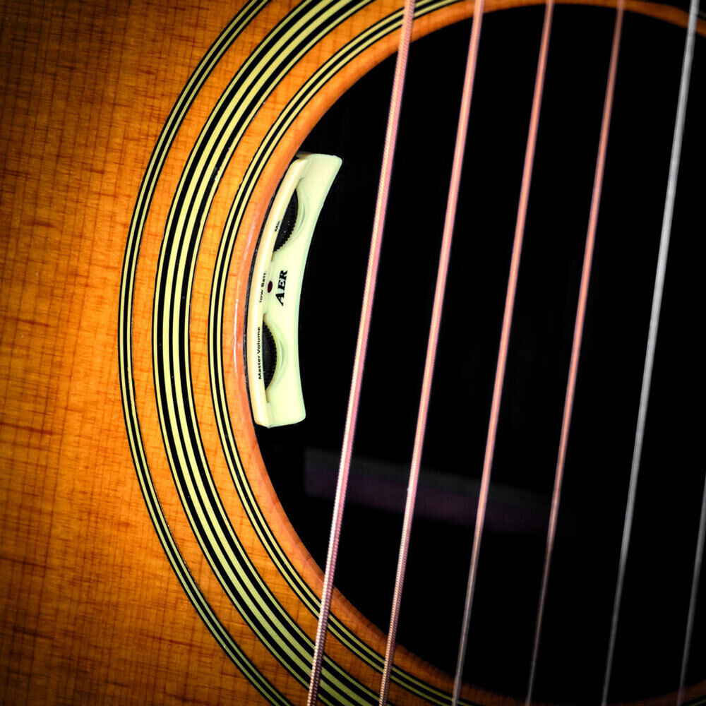 AER AK15 Plus Dual-Source Acoustic Guitar Pickup System with Endpin Preamp and Integrated Microphone — view 3