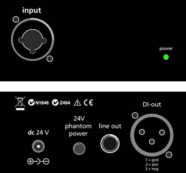 AER Colourizer Pocket Tool Preamp/Direct Box for Line & Mic Input — view 3