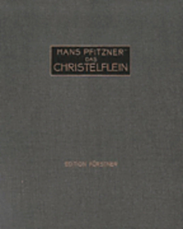 Das Christelflein Op 20 German Text