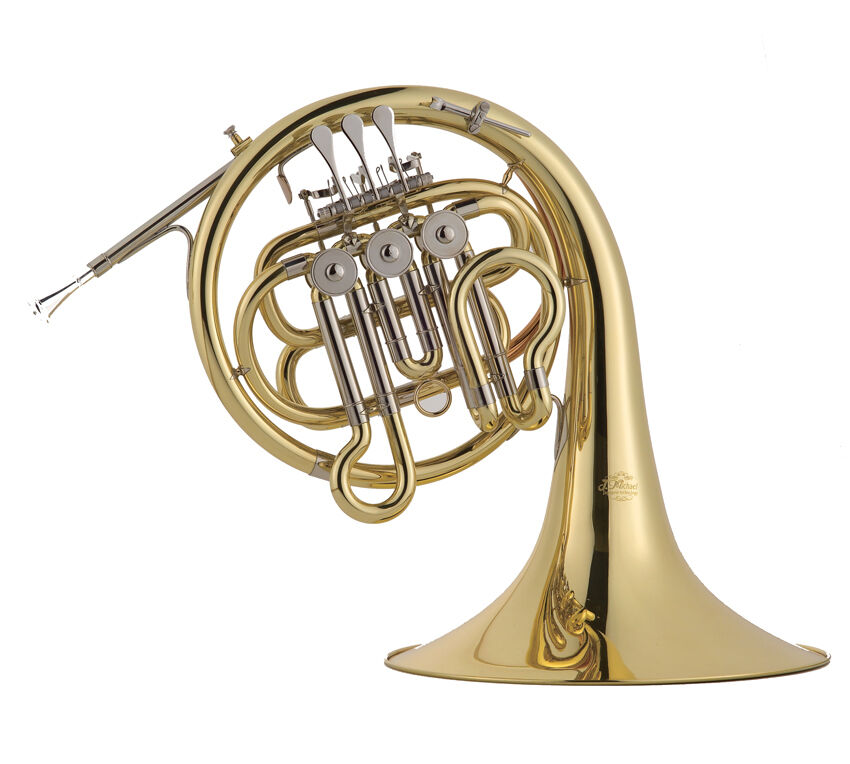 J.Michael FH850 Bb/F French Horn with Clear Lacquer Finish and Semi-Hard Carrying Case