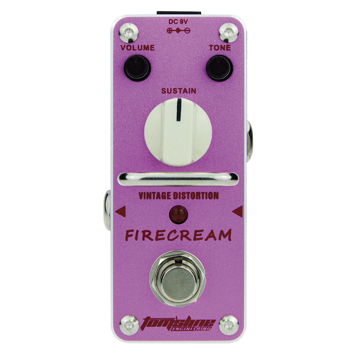 Toms Line AFM-3 Fire Cream Mini Fuzz Pedal