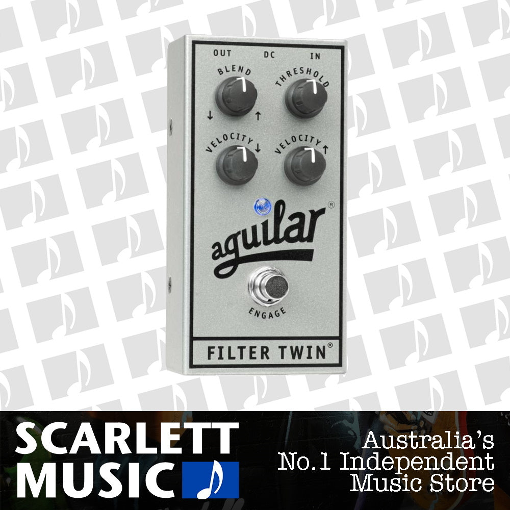 Aguilar 25th Anniversary Filter Twin Bass Guitar Envelope Filter Effect Pedal — view 2