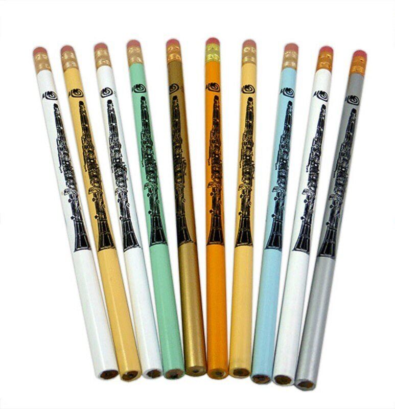 Assorted Color Pencil Clarinet Set