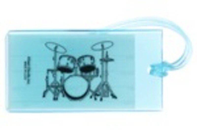 ID Tag Soft Rubber Drum Set by AIM Gifts