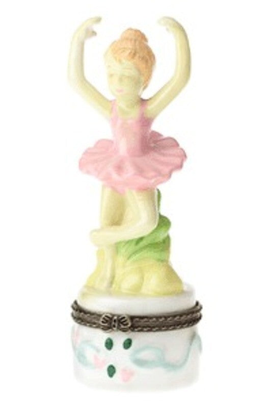 Hinged Box Porcelain Ballerina