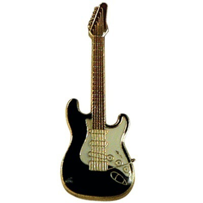 Mini Pin Strat Black by AIM Gifts