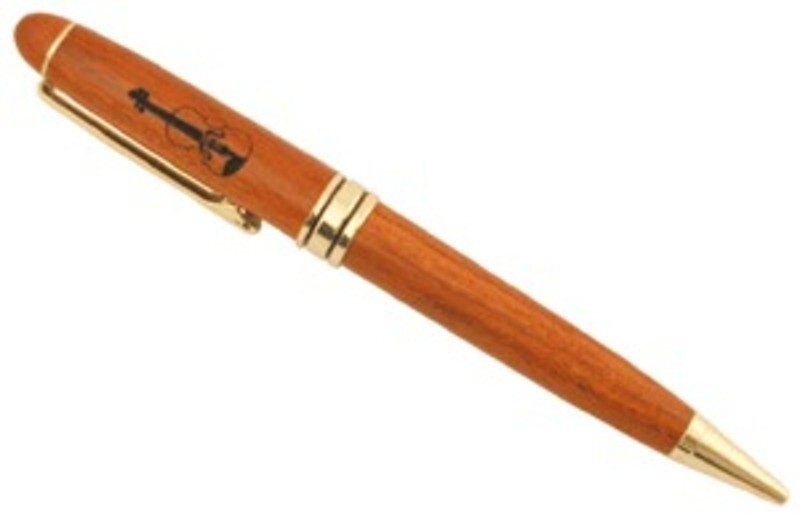 Ball Point Pen Violin Rosewood
