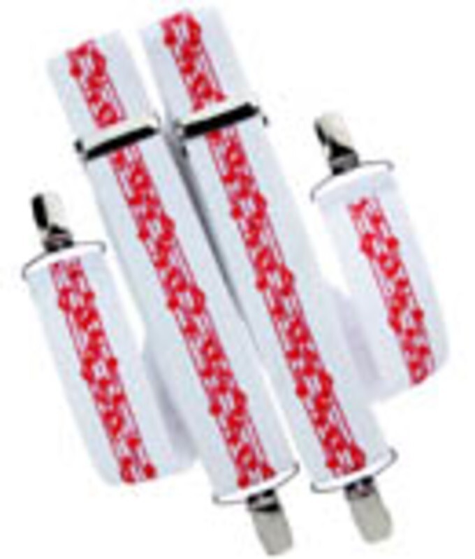 Suspenders Red Staff