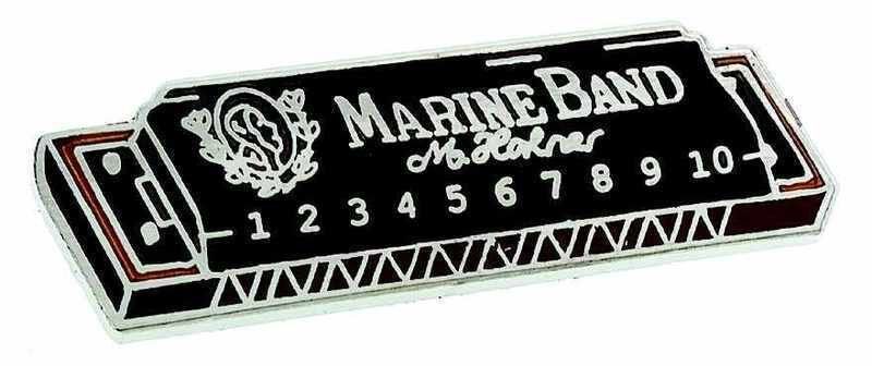 Mini Pin Harmonica 1896 M B by AIM Gifts