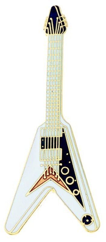 Jumbo Pin Flying V White