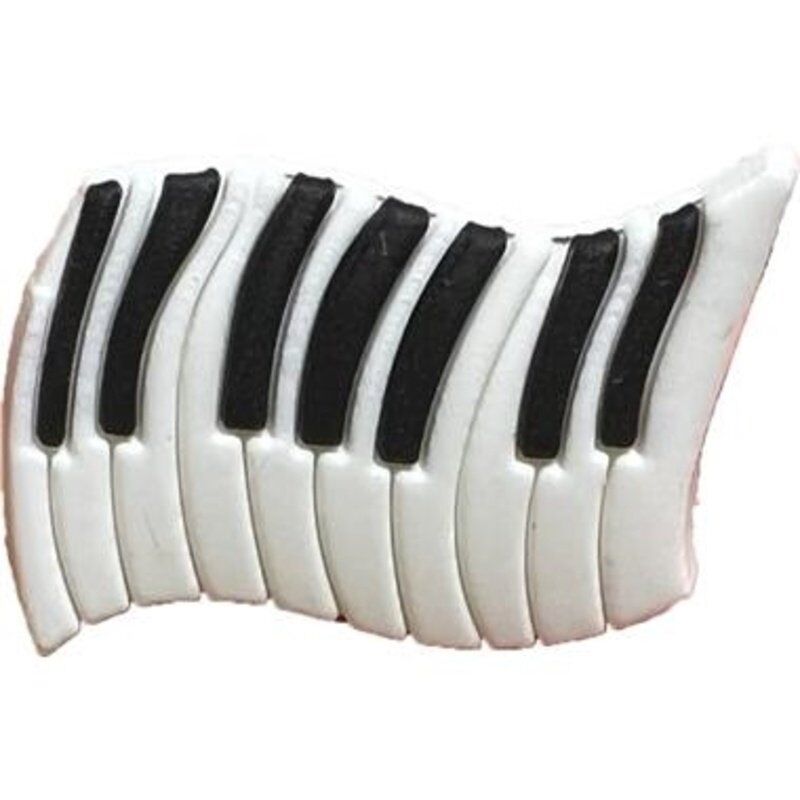 Piano Keys Croc Shoe Charm