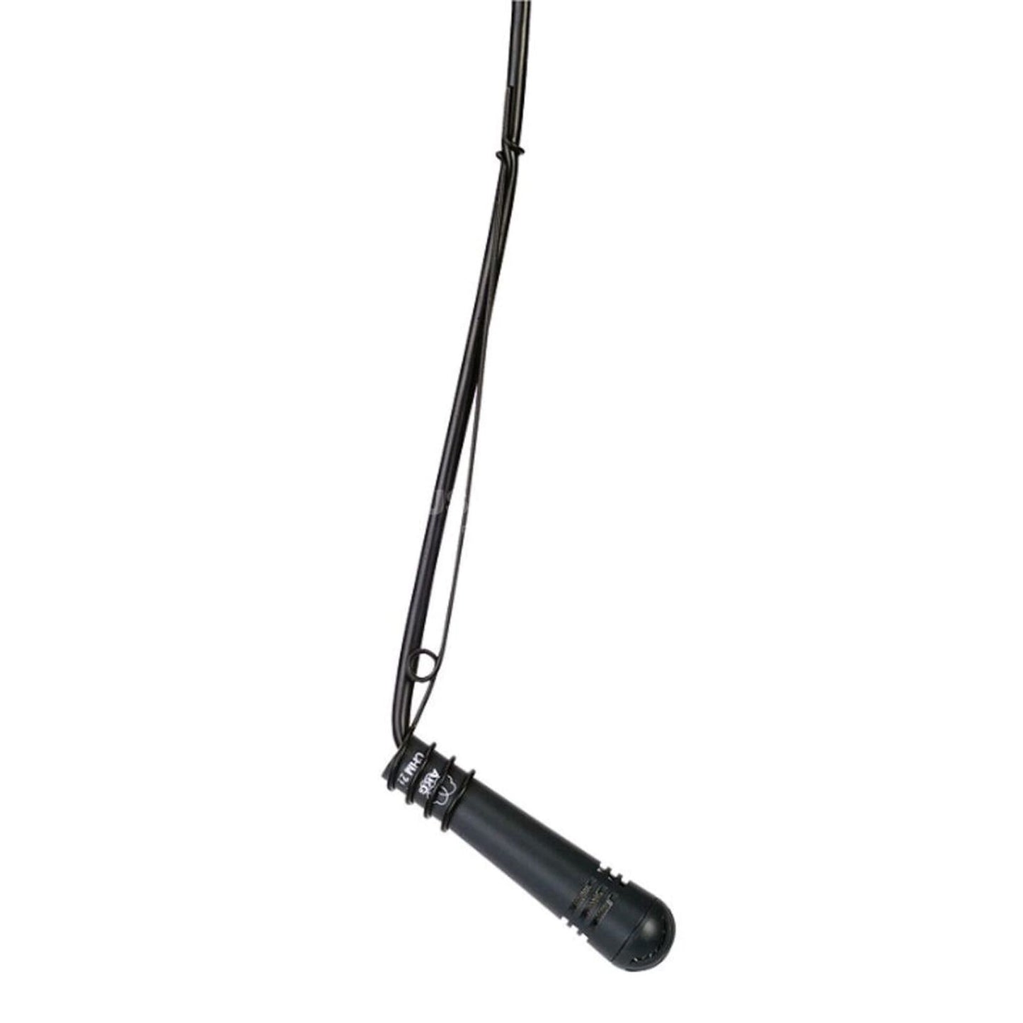 AKG CHM99 BL Hanging Cardioid Condenser Microphone - Black, 10m Cable, Spring Steel Clamp, Ideal for Worship & Conference Use