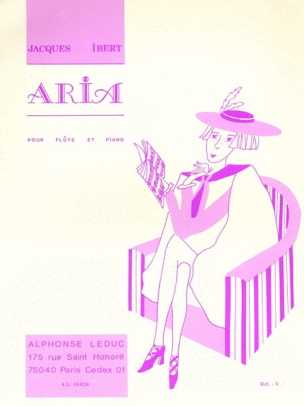 Aria For Flute And Piano (Softcover Book)