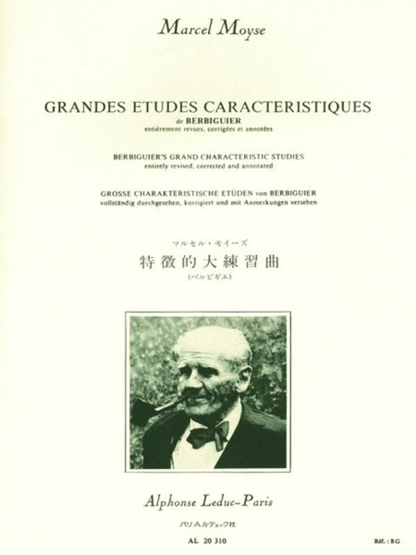 Berbiguers Grand Characteristic Studies Flute (Softcover Book)