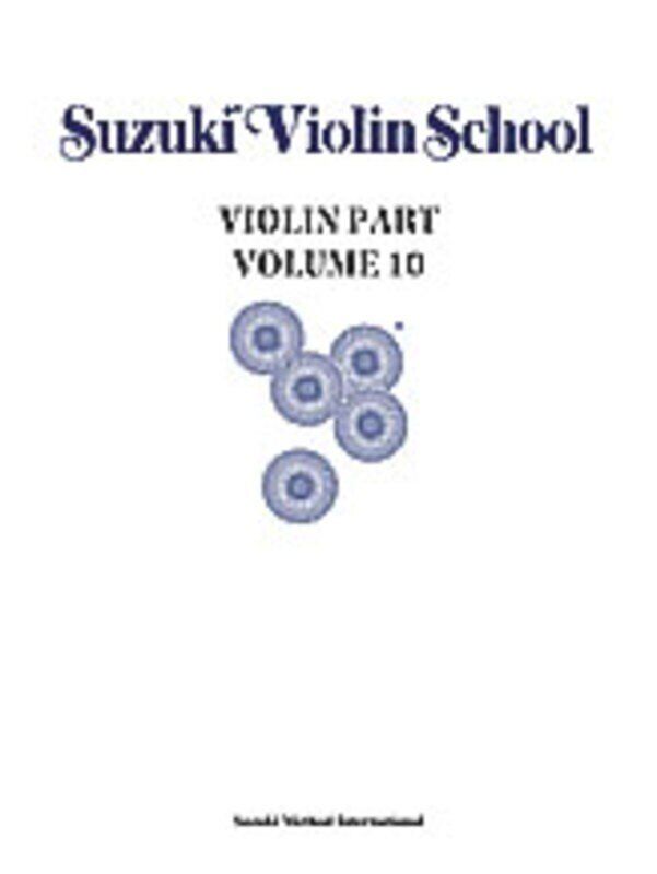 Suzuki Violin School Volume 10 Violin Part