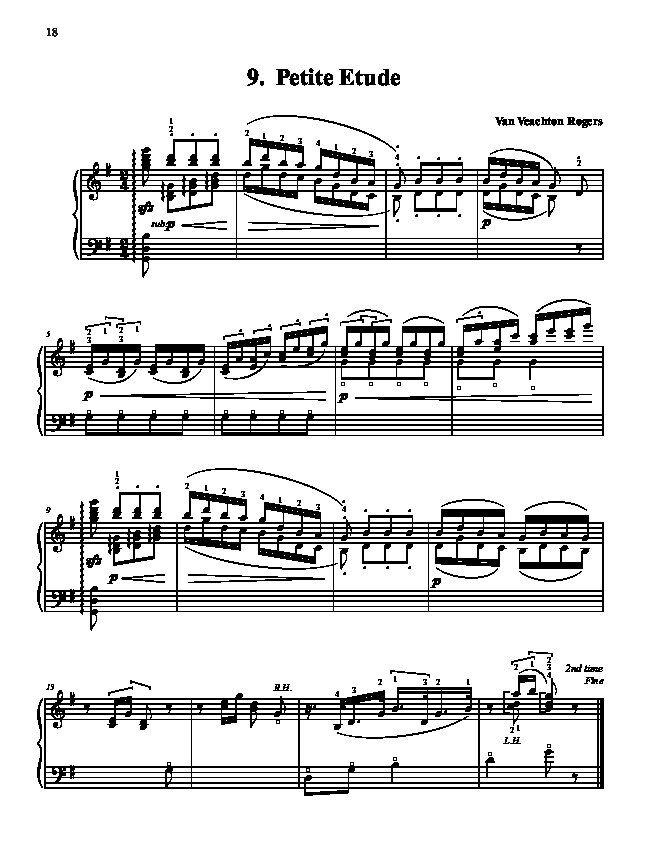 Suzuki Harp School Volume 2 Harp Part by Dr. Shinichi Suzuki, Alfred Music, 28 pages, Federation Festivals 2020-2024 selection — view 4
