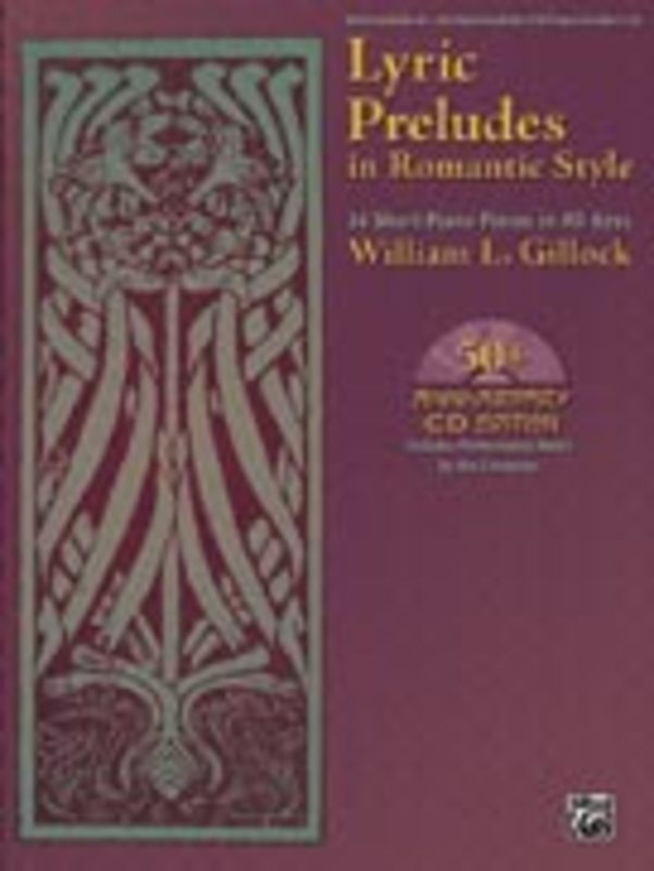 Lyric Preludes In Romantic Style Book/CD