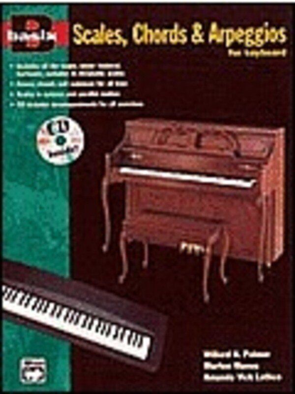Basix Scales, Chords & Arpeggios for Keyboard Book with CD