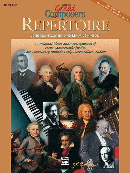 Meet The Great Composers Repertoire Bk 1 For Piano (Alfred Music)