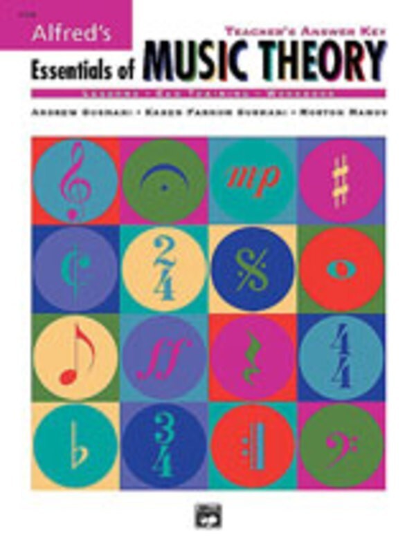 Essentials Of Music Theory Answer Book/2CD Book