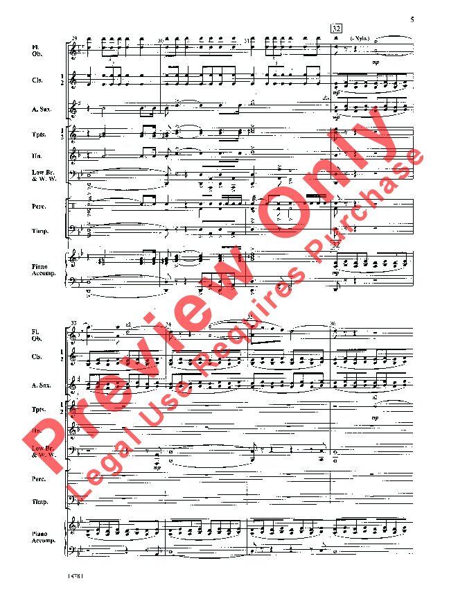 Primordium CB1.5 SC/PTS by Mark Williams - Band Ensemble, Alfred Music, 118 Pages, Accent on Achievement — view 6