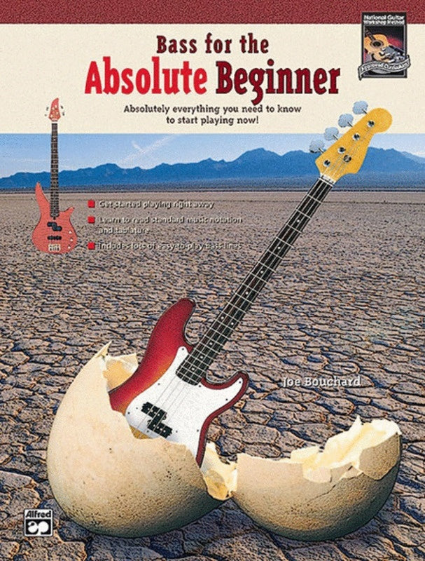 Bass For The Absolute Beginner Book/CD Book
